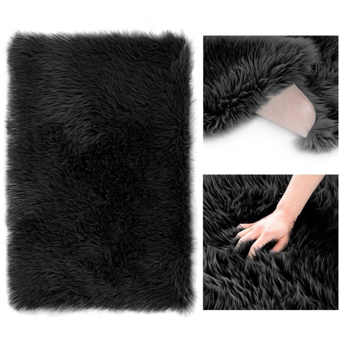 Kilimas AH DOKKA NONSLIP BLACK 75x120