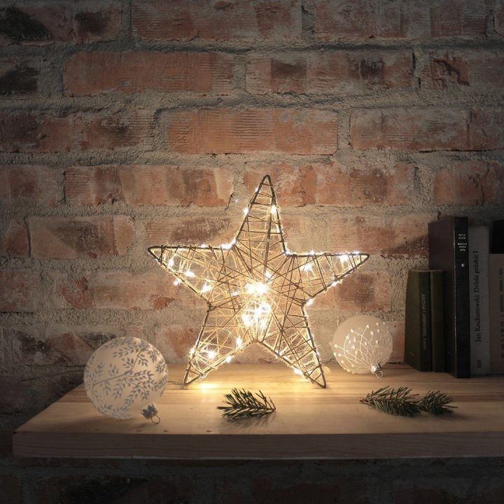 LED girlianda PREMIUM šiltai balta, 40 LED