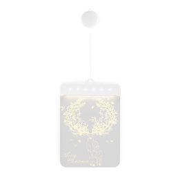 LED vitražas „Elnias“ stačiakampis (1 vnt.)