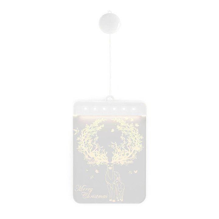 LED vitražas „Elnias“ stačiakampis (1 vnt.)
