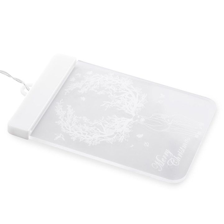 LED vitražas „Elnias“ stačiakampis (1 vnt.)