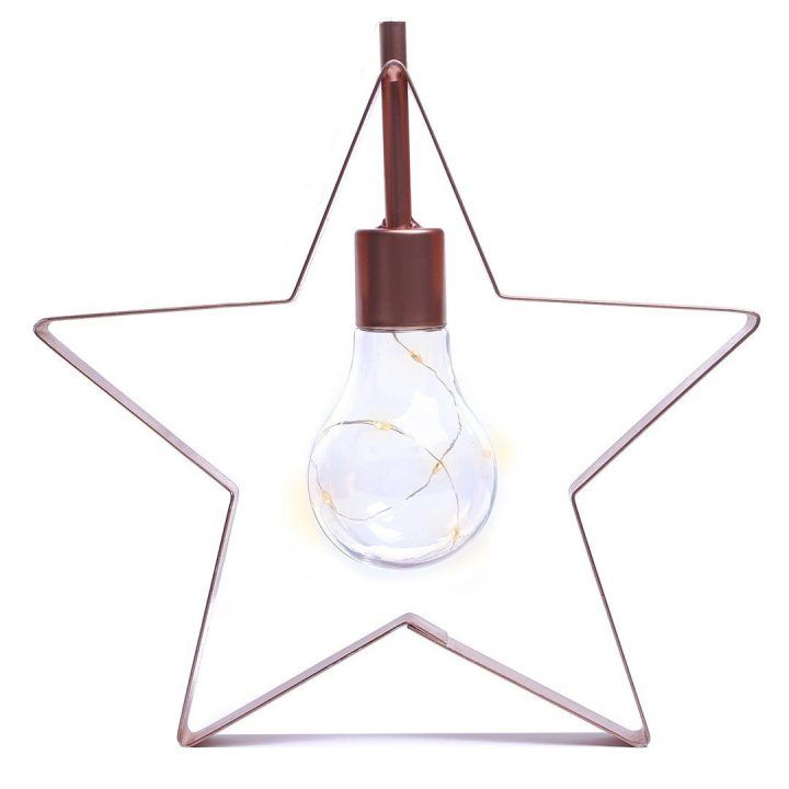 LED dekoracija Prince Cooper, šiltai balta (5 LED)