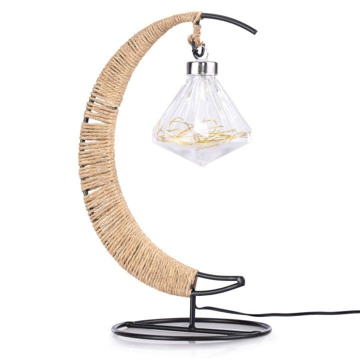 LED dekoracija Moonlight šiltai balta 20 LED