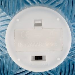 LED dekoracija MURCIA pudrinė rožinė 16 × 17,5 cm