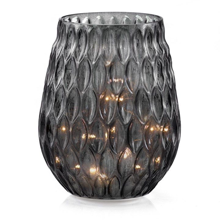 Juoda LED dekoracija Madrid 14 x 19,2 cm