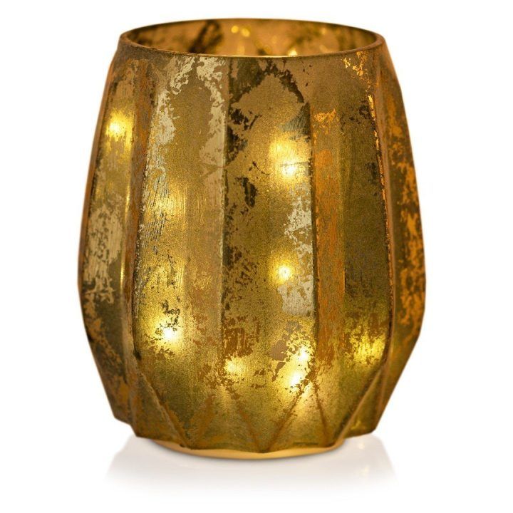LED dekoracija butelių žalia 12 x 13 cm