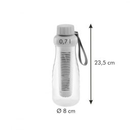 Vandens butelis su infuzoriumi MyDrink, mėlynas, 0,7 l