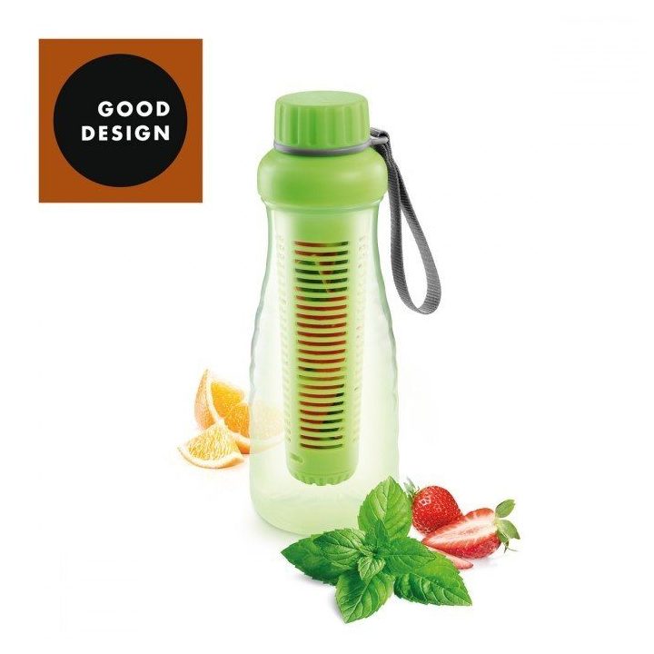 Vandens butelis su infuzoriumi MyDrink, mėlynas, 0,7 l