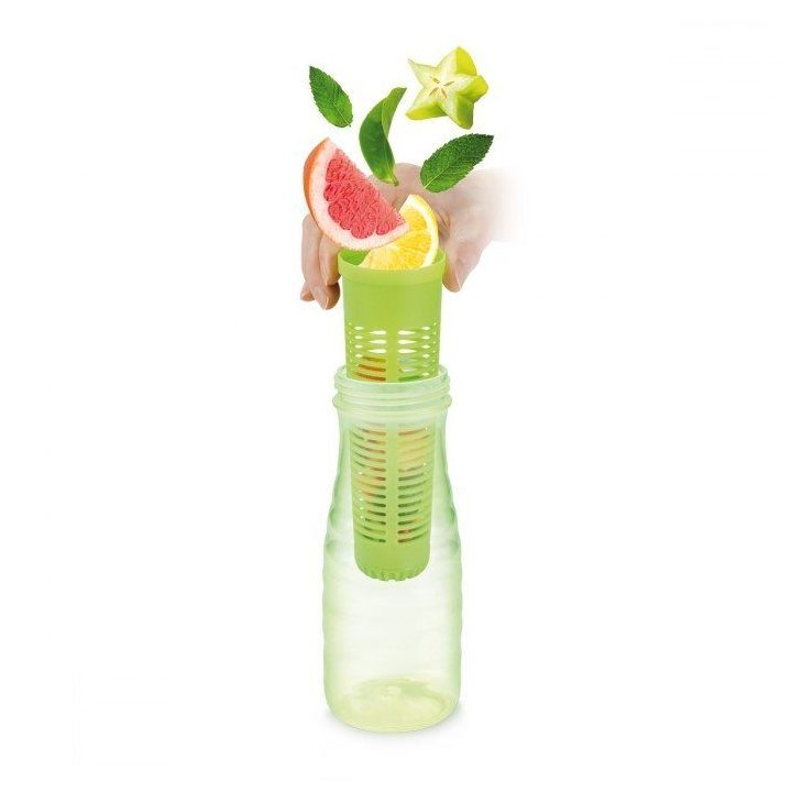 Vandens butelis su infuzoriumi MyDrink, mėlynas, 0,7 l