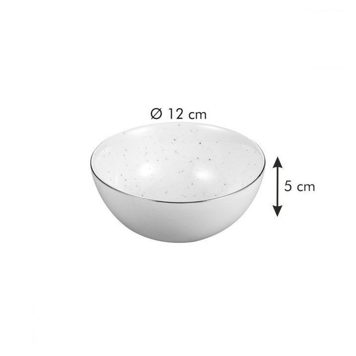 Baltas 12 cm dubenėlis (BOWL CHARMANT WHITE 12CM)