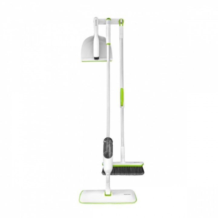 Valymo rinkinys Profimate, balta–žalia, 5 vnt.