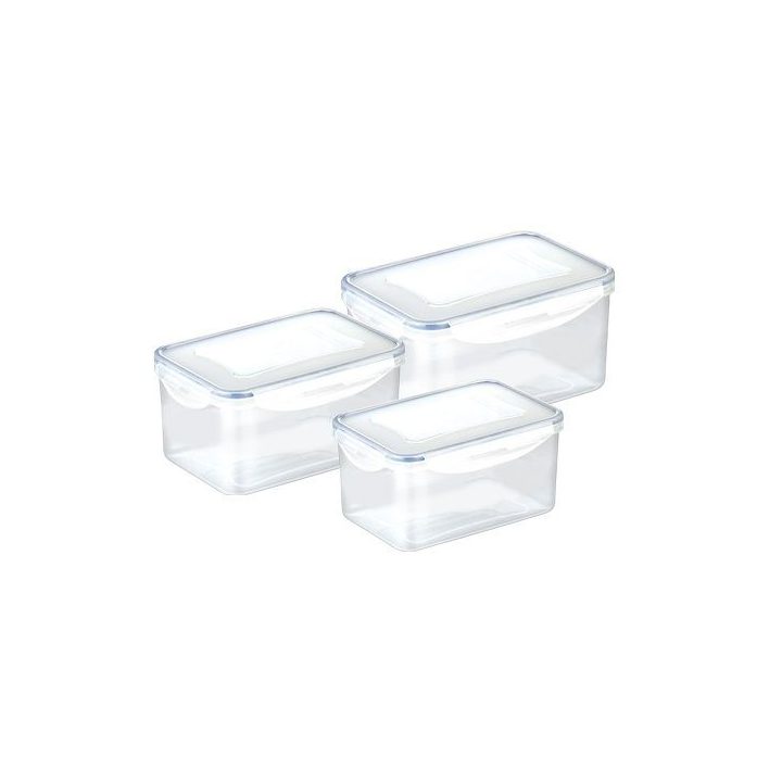 CONTAINER FRESHBOX DEEP 0,9/1,6/2,4 L (3 vnt.)