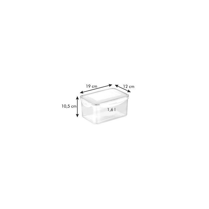 Maisto sandėliavimo indas Freshbox Deep 1,6 l