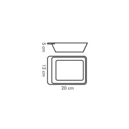 Gusto kepimo ir serviravimo forma 20×12 cm