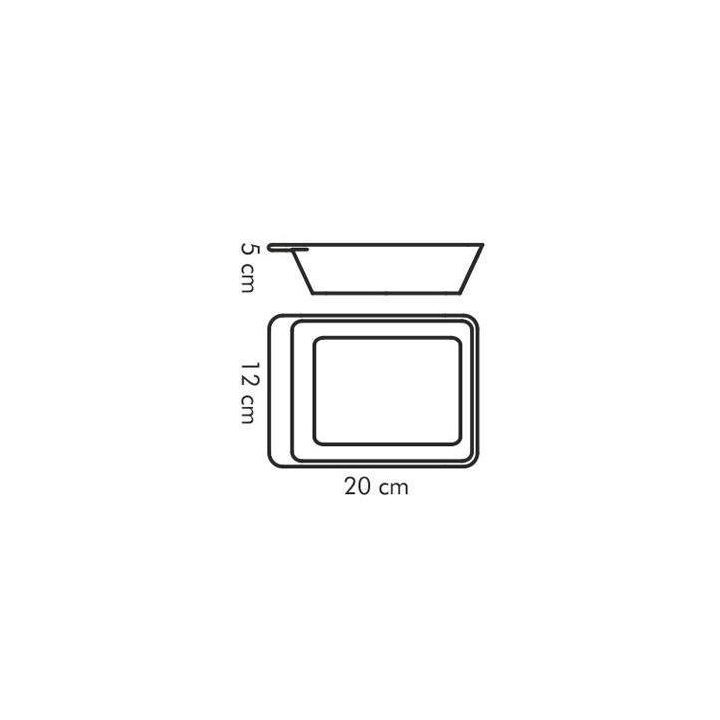 Gusto kepimo ir serviravimo forma 20×12 cm