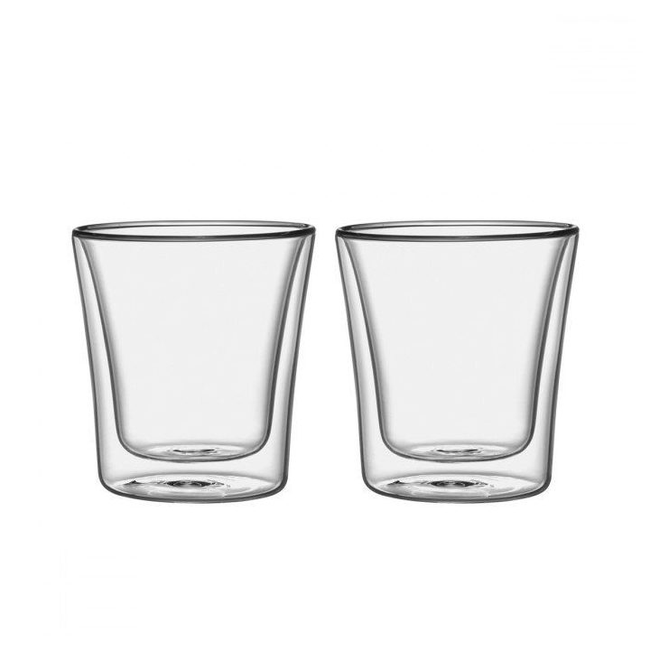 Dvigubos sienelės gėrimų stiklinės MyDrink, 250 ml, 2 vnt.