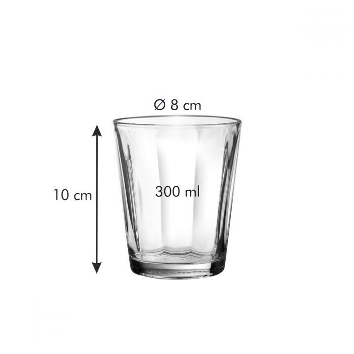 Stiklinė gertuvė MyDrink Stripes 300 ml