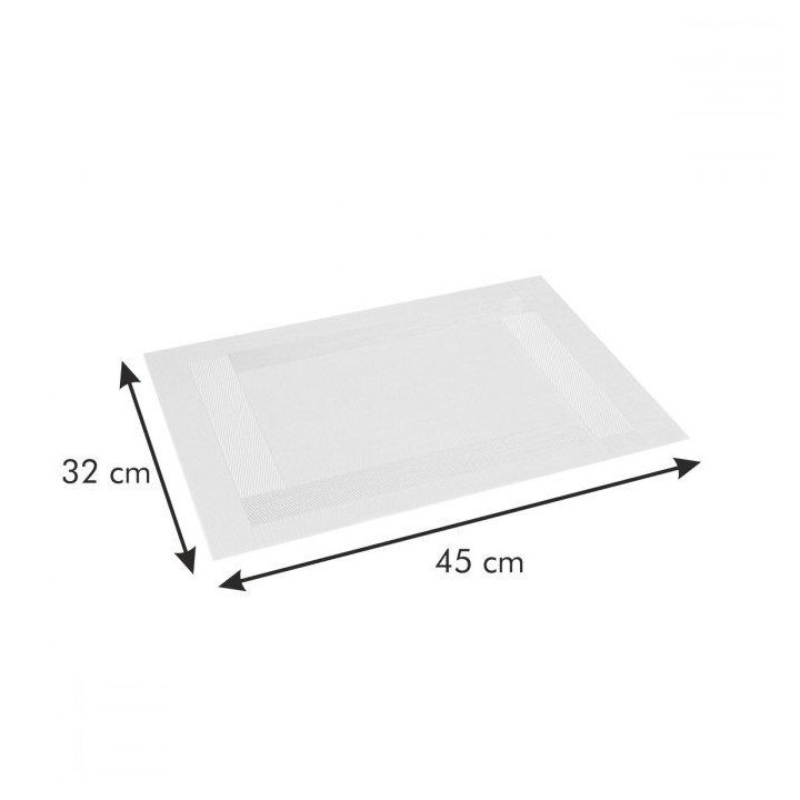 Kreminės spalvos padėkliukas Flairflame 45×32 cm
