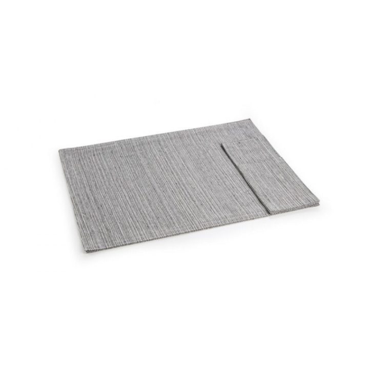 Juodas stalo padėkliukas Flairlounge Pocket 45×32 cm
