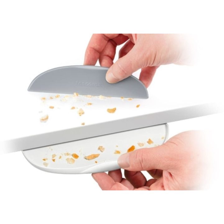 Mentele GrandChef Crumbs, balta ir pilka