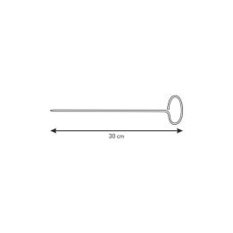 Mediniai iešmeliai šašlykams Presto 30 cm, 6 vnt.