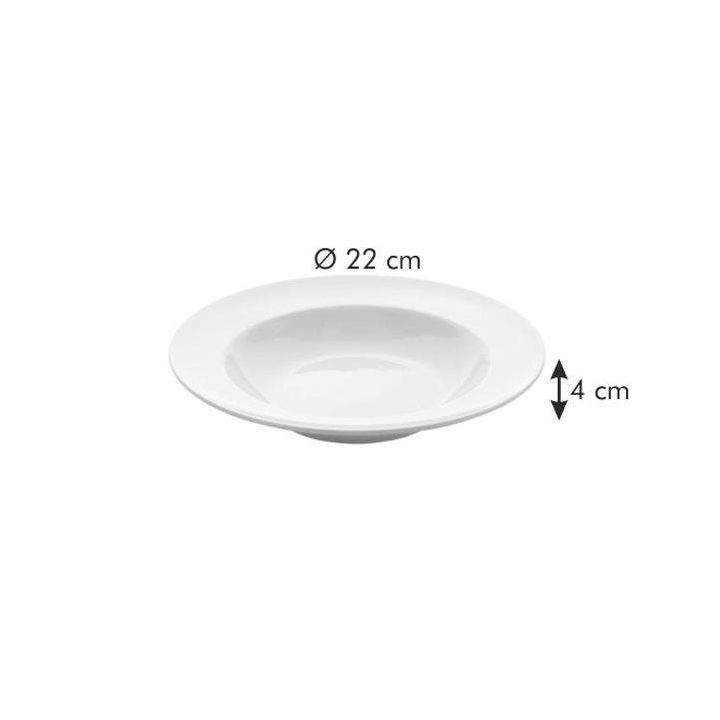 Gili lėkštė 22 cm su dryžiais
