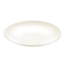 Kreminės spalvos plokščia lėkštė 27 cm
