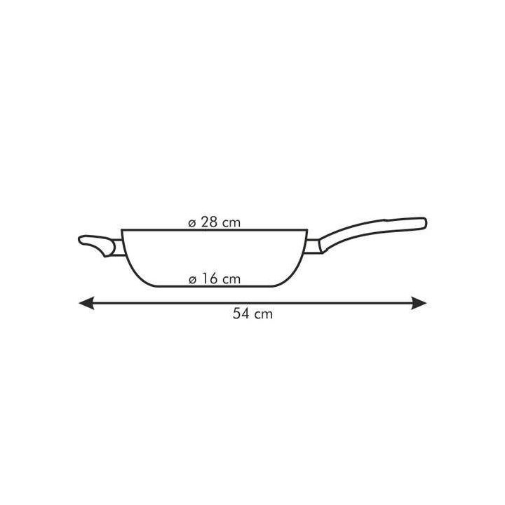 Wok keptuvė 28 cm