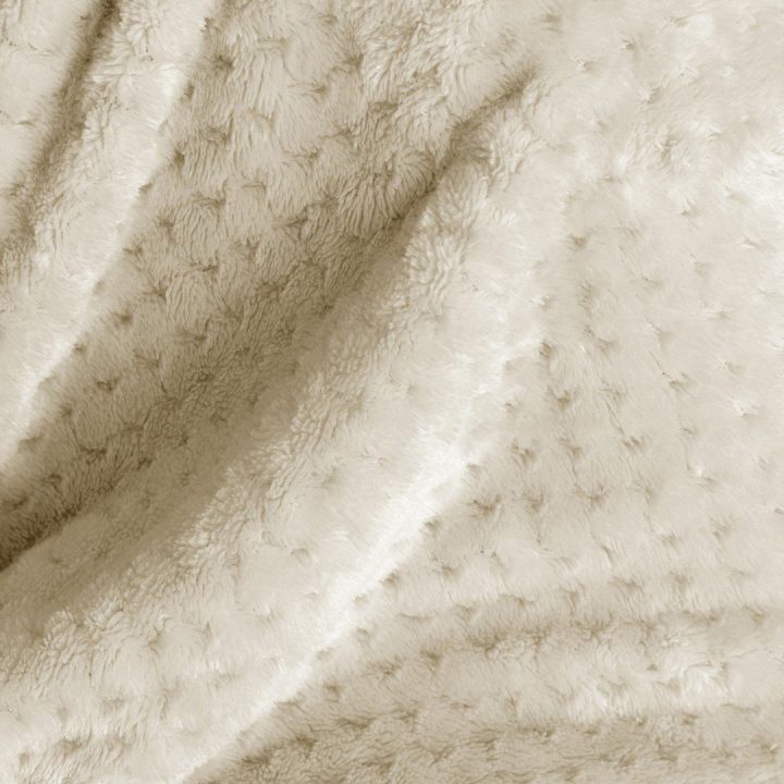 Smėlinės spalvos antklodė SHLEEPY 220×240 cm
