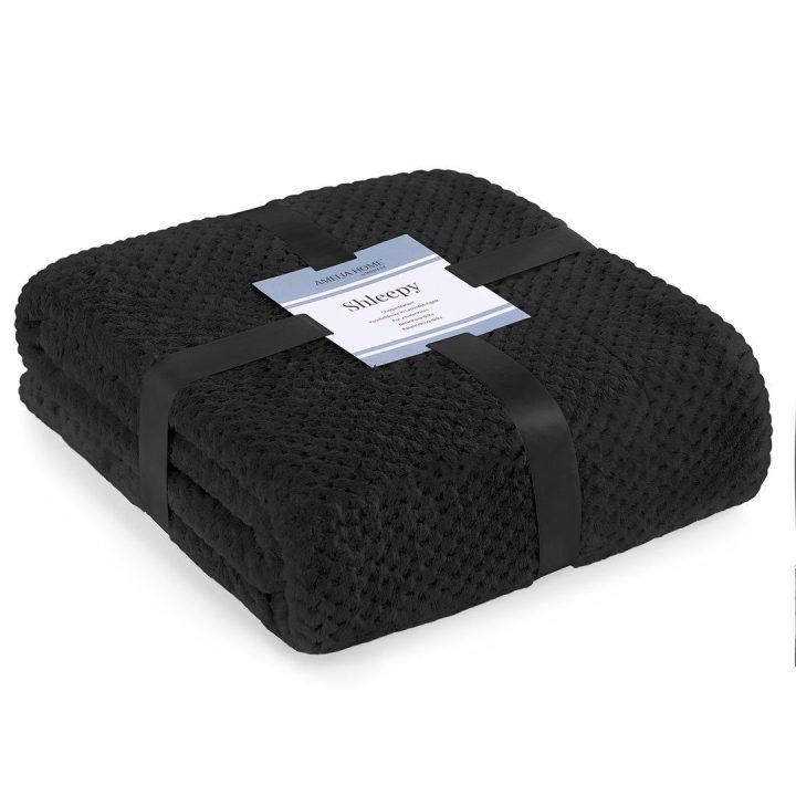 Juoda antklodė Shleepy 220×240 (AmeliaHome)