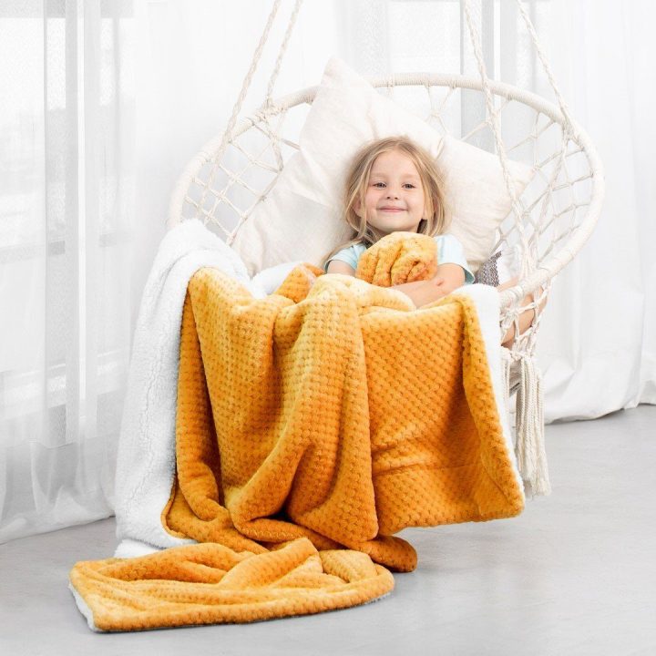 Oranžinė antklodė AmeliaHome Shleepy 130×180 cm