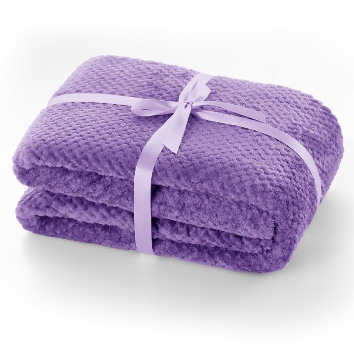 Violetinė antklodė HENRY 70×150 DecoKing