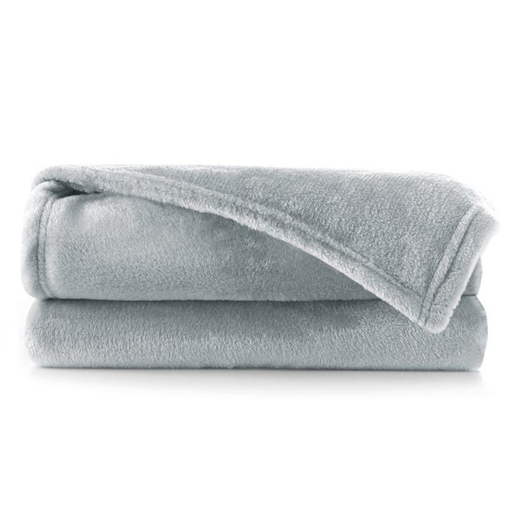 Pilka antklodė DecoKing MIC 70x150 cm