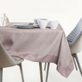 Staltiesė AmeliaHome EMPIRE pudrinė rožinė 40×180 cm
