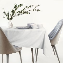 Staltiesė balta EMPIRE 155 x 450 cm AmeliaHome