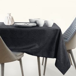 Staltiesė juoda AmeliaHome GAIA 120x120