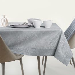 Pilka staltiesė GAIA 140 x 500 cm AmeliaHome
