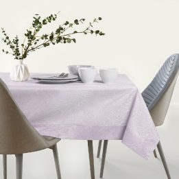 Staltiesė liliinės spalvos GAIA 130×130 AmeliaHome