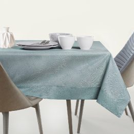 Mėtų spalvos staltiesė 120 × 200 cm AmeliaHome GAIA