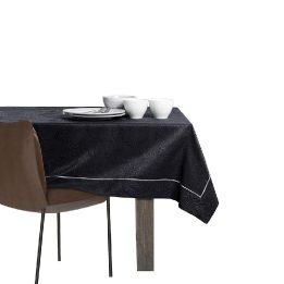 Staltiesė juoda AmeliaHome GAIA 120 x 160 cm