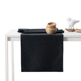 Staltiesė 115x250+35x250 juoda AmeliaHome