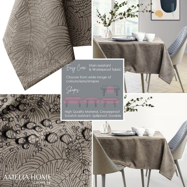 Staltiesė 150×260 cappuccino spalvos AmeliaHome
