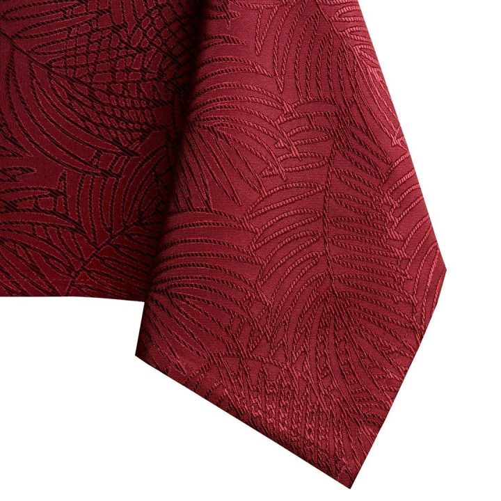 Staltiesė 110×160 bordo spalvos AmeliaHome