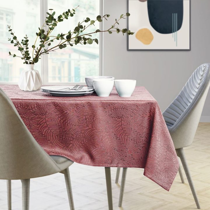 Staltiesė komplektas 115x250+35x250 rožinė GAIA