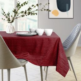 Staltiesė 140×180 cm bordo spalvos AH VESTA