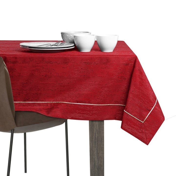 Staltiesė 140×350 bordo spalvos AH VESTA