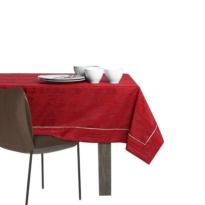 Staltiesė bordo spalvos 140×400 cm AH VESTA