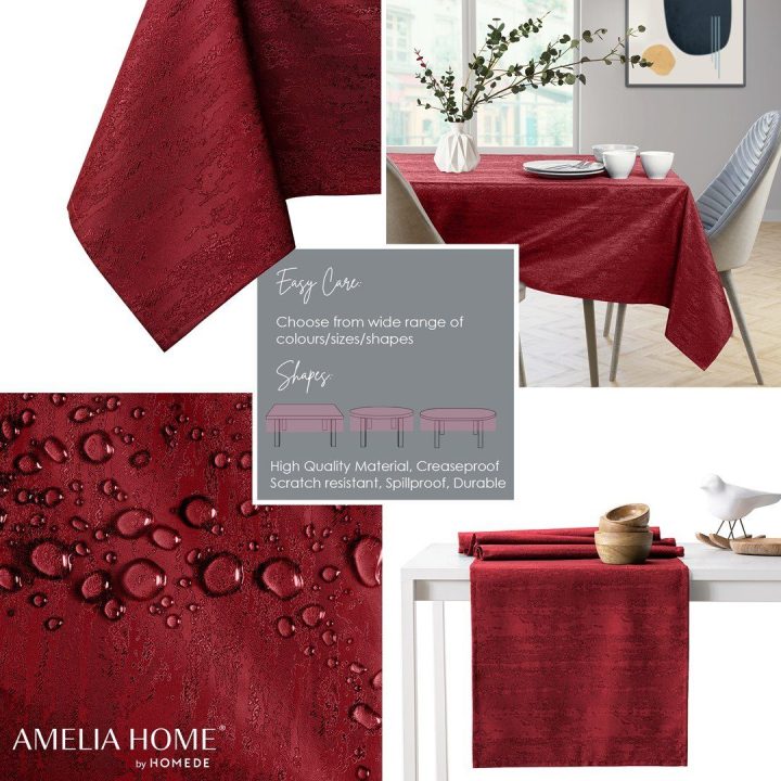 Staltiesė bordo 140×220 AH VESTA