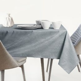 Staltiesė 155×155 cm šviesiai pilka AH VESTA