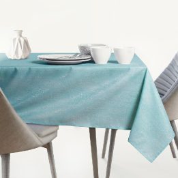 Staltiesė retro mėlyna 155×350 cm AH VESTA